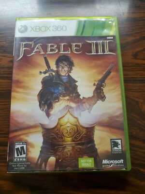 Fable 3 III (Microsoft Xbox 360, 2010) Complete