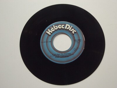 Jean Lapointe C'est dans les Chansons / Mon oncle Edmond Vinyl 7'' 45 RPM