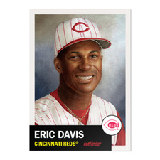 2024 Topps Living Set 728 Eric Davis - Only 25 Cents Shipping!