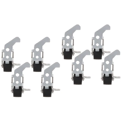  2 PCS Lenkrollen Andruckrolle Für Tonbandgeräte Audio Zubehör