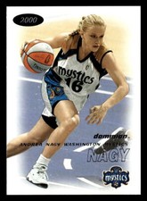 Andrea Nagy 2000 SkyBox Dominion WNBA Rookie Card #104 Washington Mystics