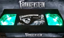 Frankenstein (1931) - Retro VHS Lamp +Remote Control - Classic Monster Horror