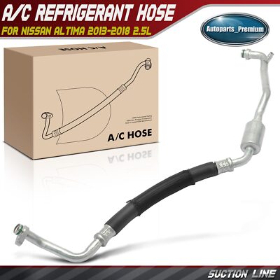 AC A/C Suction Line Hose Assembly for Nissan Altima 2013 2014 2015-2018 L4 2.5L