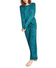 NWT JENNI Sz M Long Sleeves Cozy Ribbed Top  Full Length Pants Pajama Set