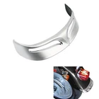 Chrome Rear Fender Edge Trim Tip Trailing For 2007-2017 Harley Fatboy FLSTF/B