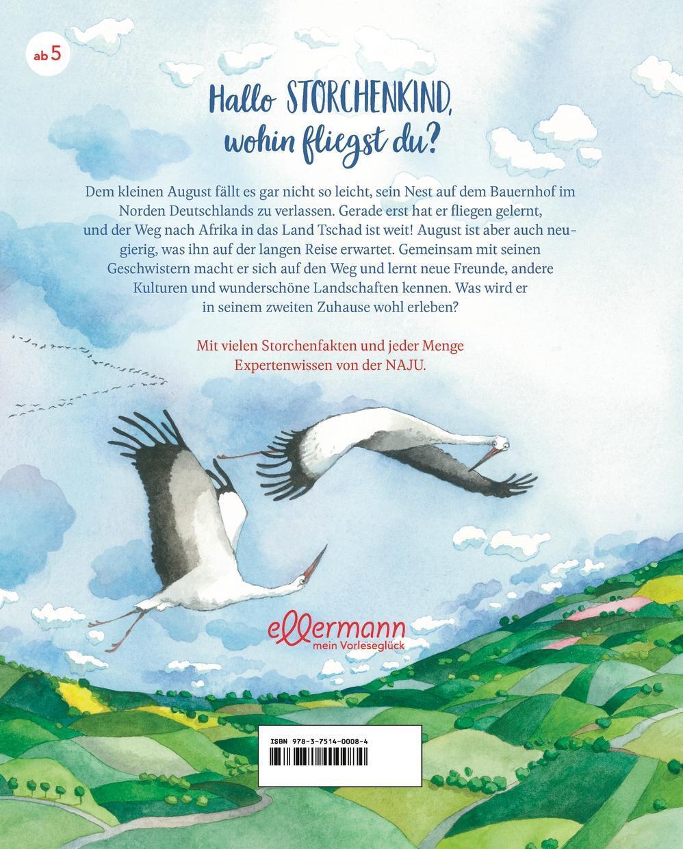 Thumbnail - Wohin Fliegst Du, Kleiner Storch? | Maren Von Klitzing | Buch | 128 S.