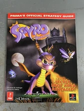 Spyro the Dragon Prima's Official Strategy Guide Playstation PS1 1998