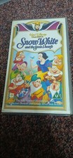 Original Disney Classics Video Tape - Snow White And The Seven Dwarfs (VHS)