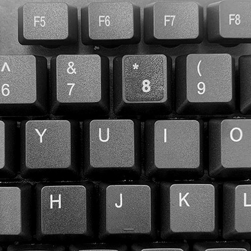 English Letters Keyboard Stickers Frosted PVC Tablet Computer New Keyboard J0Y5 - Afbeelding 9 van 15