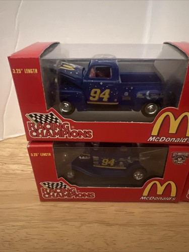 Racing Champions Mcdonalds Car Racing CHAMPIONS 1998 #94 BILL ELLIOTT 1/64 Blue - Picture 4 of 5