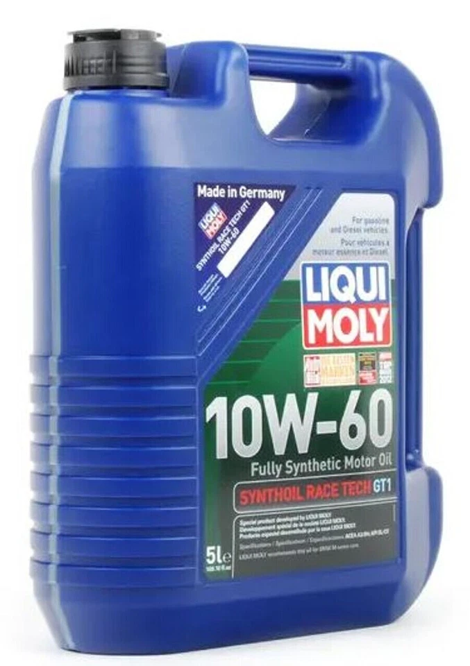 ★  9L Liqui Moly 10W-60 Race Tech GT1 Synthetic Oil Change Kit E90 BMW M3 S65 ★ - Image 3 of 4