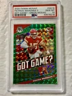 2020 Mosaic Patrick Mahomes Got Game Green Mosaic #GG16 PSA 10 Chiefs