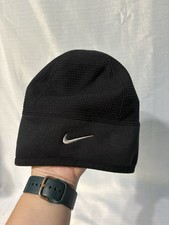 Nike Therma Fit Skull Knit Cap Beanie Black Running Unisex