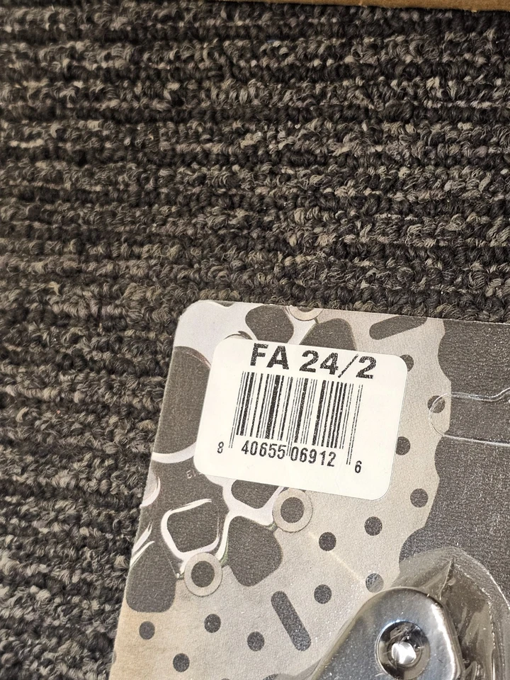 2 pastillas de freno EBC FA24/2 orgánicas para 72-80 Harley-Davidson Electra Glide FL Foto 2 de 4
