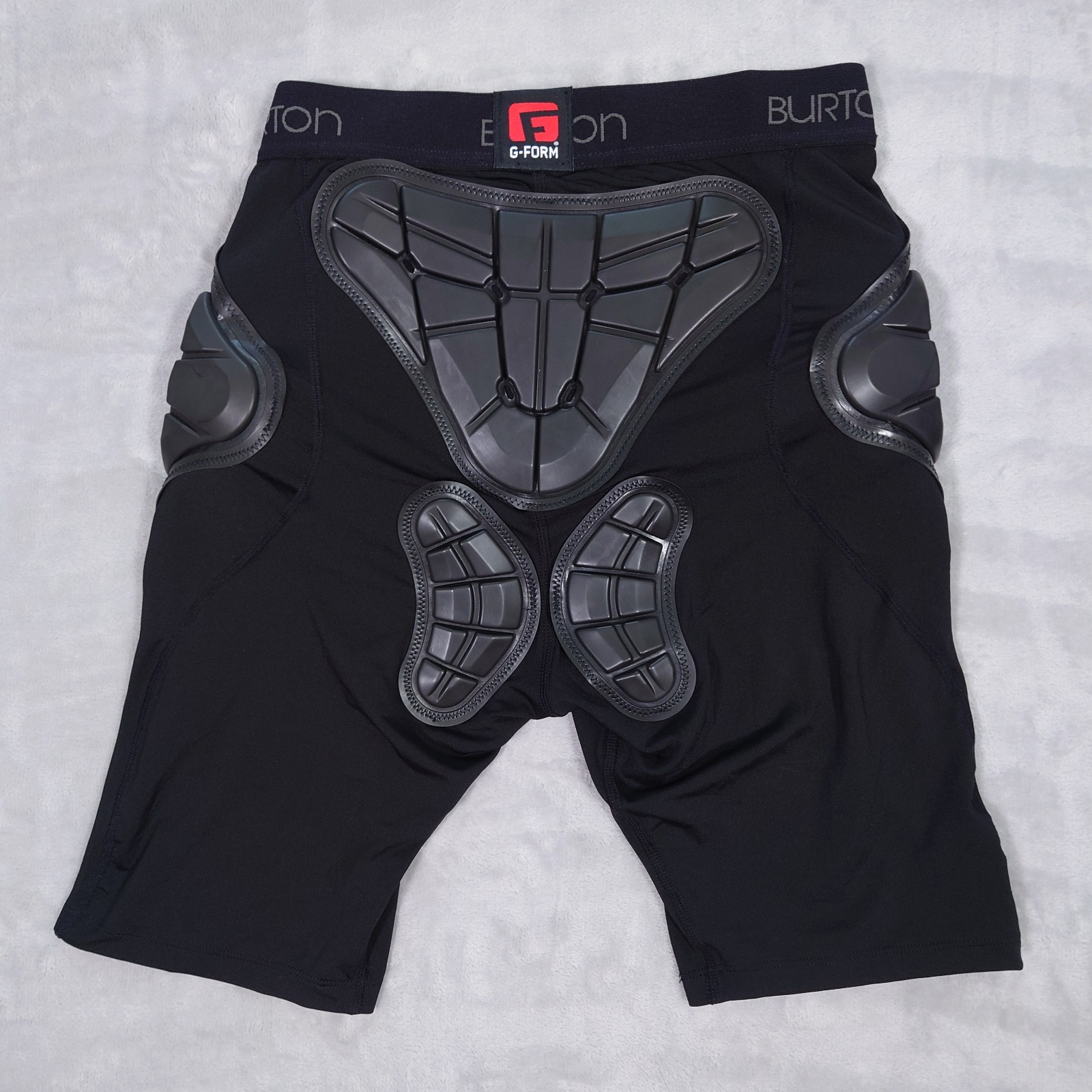 Pantalones Cortos Burton G-Form Total Impact Acolchados Dryride Para Mujer M Negro Snowboard Esquí