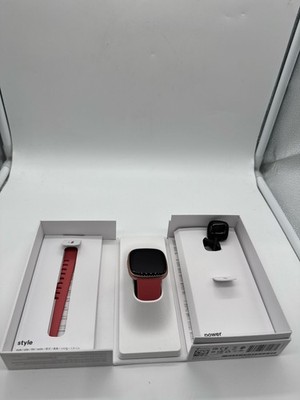 (BROKEN) Fitbit Versa 4 Fitness Smartwatch with GPS & Heart Rate, Pink Sand