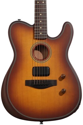 Fender Acoustasonic Standard Telecaster Acoustic-electric Guitar - Honey Burst