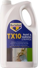 Bartoline TX10 All Purpose Non Drip Paint Stripper & Varnish Remover Metal Wood