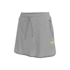 adidas Originals SS24 Lace-Up Half-Length Casual Skirt Women's Gray