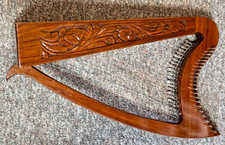 22 String Celtic Irish Lever Harp With Carry Bag