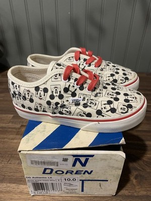 DS Vans Kids TD OG Authentic LX Disney Mickey SZ  10 Toddler Jordan