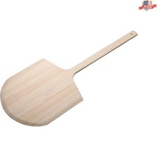 36 Long Handle Wooden Pizza Peel - 14 X 15 Beechwood Paddle For Ideal Baking 36 Long Handle Wooden Pizza Peel - 14 X 15 Beechwood Paddle For Ideal Baking