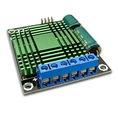 High Power 60A Double Channel Motor Driver Module 9V 30V PWMs Optimized PCBs