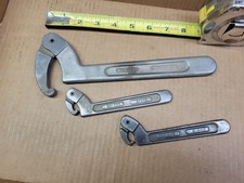 Armstrong Usa 3-piece Adjustable Hook Pin Spanner Wrench Set