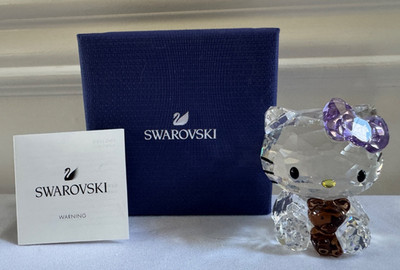 SWAROVSKI CRYSTAL HELLO KITTY BEAR #1096879 2011 SANRIO | eBay