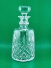 Vintage Signed Waterford Crystal KELSEY Spirit Decanter 9 1/2" W Stopper.