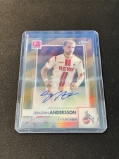 2020-21 Topps Chrome Bundesliga Sebastian Andersson Refractor Auto /60 #BCA-SAN