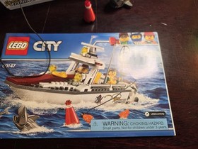Lego City Fishing Boat 60147 Retired Complete
