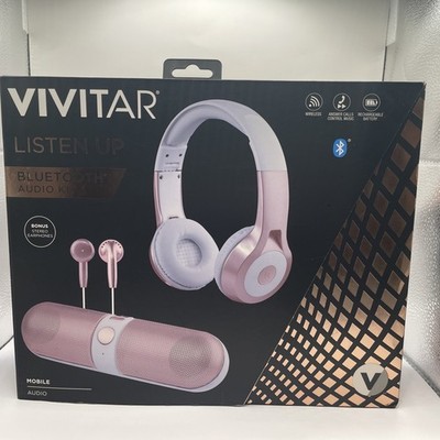 VIVITAR LISTEN UP BLUETOOTH AUDIO KIT MOBILE AUDIO FACTORY SEALED FREE SHIPPING!