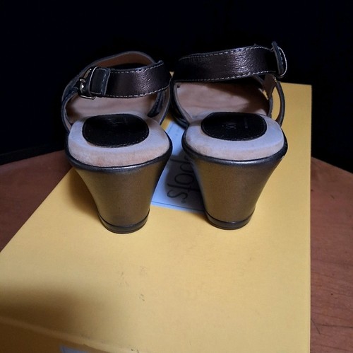 ** Tissu David Tate SNAZZY compensé taille 9 et bracelet softspots cuir doré/bronze ** - Photo 14/17
