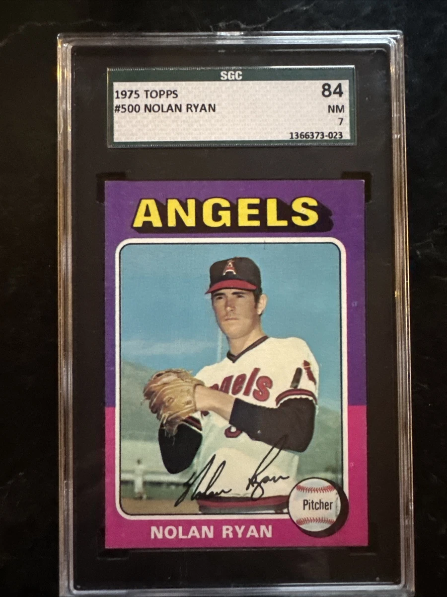 1975 Topps NOLAN RYAN PSA 8 ビンテージ エンゼルス 1975 Topps NOLAN RYAN PSA 8 ビンテージ エンゼルス 1975 Topps NOLAN
