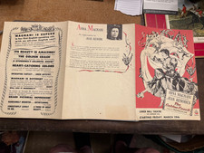 Golden Coach, The 1952 I.F.E. 6x8.5" Six Page Brochure Anna Magnani Jean Renoir