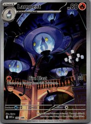 Lampent 102/086 White Flare Illustration Rare Holo