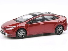 Paragon Toyota Prius 2023 Supersonic Red Metallic 1/64 Diecast Car