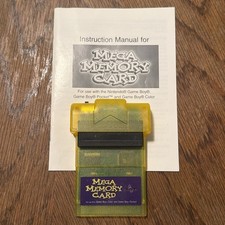 InterAct Mega Memory Card Nintendo GameBoy Color  GameBoy Pocket W Manual