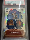 DRAKE MAYE 2024 DONRUSS OPTIC UPTOWNS ROOKIE HOLO PRIZM SSP RC PSA 9