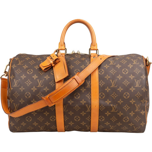 Louis Vuitton Monogram  Keepall 45 Bandoulière Travel Bag    Tasche