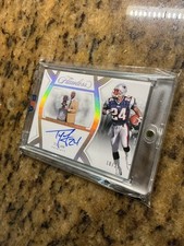 2025-26 Flawless Ty Law HOF On Card Auto #/25 Final Year Panini NFL! Patriots