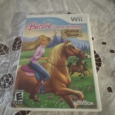 Barbie Horse Adventures: Riding Camp - Nintendo Wii  Video Game UNTESTED