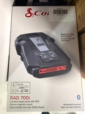 Cobra RAD 700i Radar/Laser Detector, Ka Band, GPS, Bluetooth, OLED, Mute