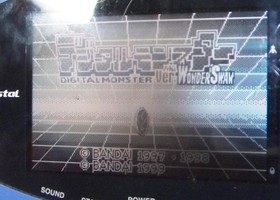 Bandai Wonder Swan Crystal Blue Violet Confirmed Console Only SCT-001 Used