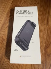 Nintendo Switch 2 Protective Case Black PC TPU Full Protection Split Install