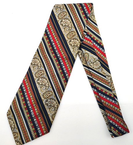 Vintage Guardsman Men's Necktie Tergal Woven In France Foley's Men's Store