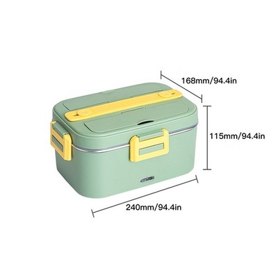 1.8L Electric Lunch Box Heated Lunch Box 75W Car Home Dual Use With GAXY