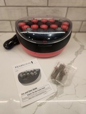 Remington Ionic Protective 20 Velvety Curlers Hot Rollers H-5600 3 Sizes W/Clips