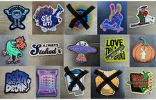 You Choose ONE Dutch Bros STICKER! coffee logo holiday cup windmill promo chill